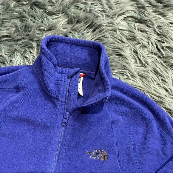 North Face Zip-Up Fleece | Size Small | Color: Blue - Picture 2 of 4